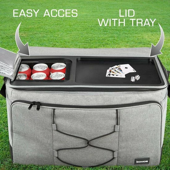 Bomoe Opvouwbare Koeltas IceBreezer KT53 - Koelbox Voor Onderweg - 53x37x32 Cm - 52 Liter - Picknicktas Perfect Voor Barbecues Of Festivals 6 Bomoe Opvouwbare Koeltas IceBreezer KT53 - Koelbox Voor Onderweg - 53x37x32 Cm - 52 Liter - Picknicktas Perfect Voor Barbecues Of Festivals - Afbeelding 6