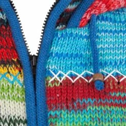 SHAKALOHA LIFE IS FOR LIVING Gebreid Wollen Vest Dames Met Voering - W Patch NH Vintage 3XL -Mushie  winkel 550x550 20