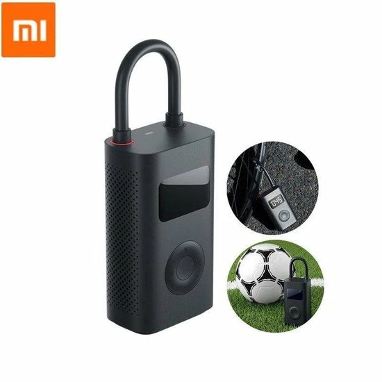 Xiaomi Mijia Draagbare Smart Digitale Bandenspanning Detectie Elektrische Inflator Pomp Voor Fiets Motorfiets Auto Voetbal 1 Xiaomi Mijia Draagbare Smart Digitale Bandenspanning Detectie Elektrische Inflator Pomp Voor Fiets Motorfiets Auto Voetbal
