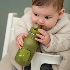 Drinkfles 350ml - Mr. Dino - Trixie -Mushie  winkel 550x550 205