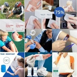 AJOTEQPT Noodpakket - Survival Kit - EHBO Kit - Camping Set - Outdoor Kit - Survival Set 36-delig -Mushie  winkel 550x550 206