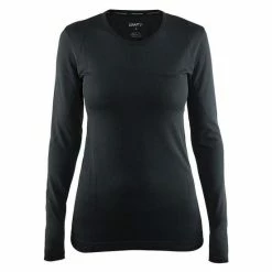 Craft Active Comfort Roundneck Ls Sportshirt Dames - Black