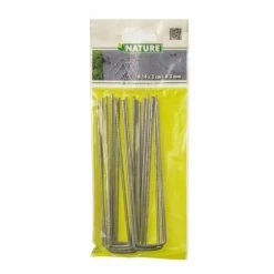 Nature - Gronddoekpennen (10 St.) - 14x3cm - Metaal 9 Nature - Gronddoekpennen (10 St.) - 14x3cm - Metaal -Mushie winkel 550x550 238