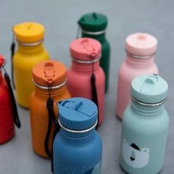 Drinkfles Mr. Fox - 350 Ml Stainless Steel - Trixie Baby - Oranje -Mushie  winkel 550x550 241