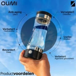 OUMI® Waterstof Generator Drinkfles - Waterfilter - Waterfles - Zuiver En Schoon Drinkwater - Verminderd Vrije Radicalen - Zwart 10 OUMI® Waterstof Generator Drinkfles - Waterfilter - Waterfles - Zuiver En Schoon Drinkwater - Verminderd Vrije Radicalen - Zwart -Mushie winkel 550x550 259