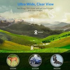 Shop-Story Monokular Telescoop, 40 X 60 Cm, Militair, Lange Afstand, 1600 M/9800 M + Statief En Adapter Universeel Voor Alle Smartphones, Ideaal Voor Wandelen, Kamperen, Jacht, Observatie, Vogels -Mushie  winkel 550x550 299