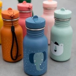 Drinkfles Mr. Crocodile - 350 Ml Stainless Steel | Trixie Baby -Mushie  winkel 550x550 30