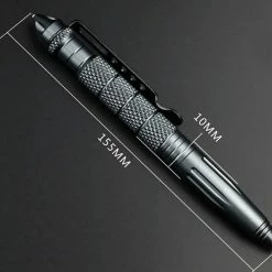 Luna Tactische Zelfverdediging Pen - Met Hoesje En 3 Vullingen - Kubotan Punt - Multitool - Meerdere Functies - Hoge Kwaliteit - Anti Slip - Zakelijk - Self Defense -Mushie  winkel 550x550 449