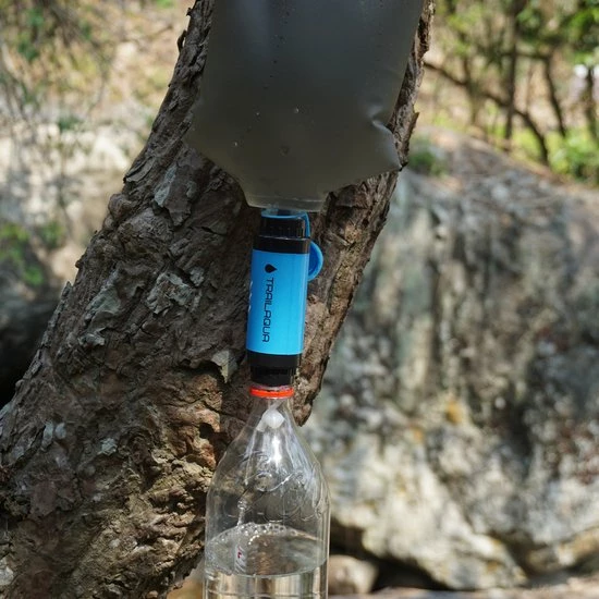 TrailAqua Waterfilter Survival 0.1Micron - Filtert Bacteriën - Snelle Drinkwaterfilter En Waterzuivering Met Waterzak Voor Outdoor, Kamperen, Preppen En Wandelen 9 TrailAqua Waterfilter Survival 0.1Micron - Filtert Bacteriën - Snelle Drinkwaterfilter En Waterzuivering Met Waterzak Voor Outdoor, Kamperen, Preppen En Wandelen - Afbeelding 9