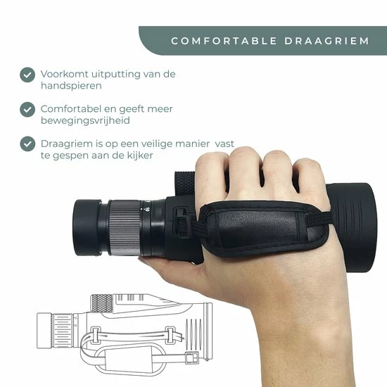 Nordwald® - Monokijker - 10-30x50 - Aluminium Zoom + Tafelstatief + Smartphonehouder 3 Nordwald® - Monokijker - 10-30x50 - Aluminium Zoom + Tafelstatief + Smartphonehouder - Afbeelding 3