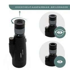 Nordwald® - Monokijker - 10-30x50 - Aluminium Zoom + Tafelstatief + Smartphonehouder 21 Nordwald® - Monokijker - 10-30x50 - Aluminium Zoom + Tafelstatief + Smartphonehouder -Mushie winkel 550x550 504