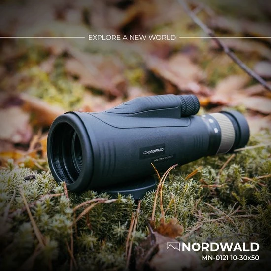 Nordwald® - Monokijker - 10-30x50 - Aluminium Zoom + Tafelstatief + Smartphonehouder 10 Nordwald® - Monokijker - 10-30x50 - Aluminium Zoom + Tafelstatief + Smartphonehouder - Afbeelding 10
