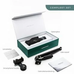 Nordwald® - Monokijker - 10-30x50 - Aluminium Zoom + Tafelstatief + Smartphonehouder 27 Nordwald® - Monokijker - 10-30x50 - Aluminium Zoom + Tafelstatief + Smartphonehouder -Mushie winkel 550x550 509