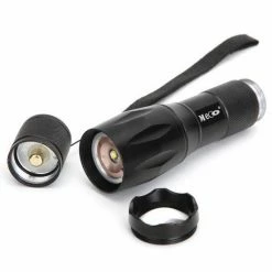 Merkloos Professionele LED Zaklamp - 2000 Lumen - Met Zoomfunctie -Mushie  winkel 550x550 51