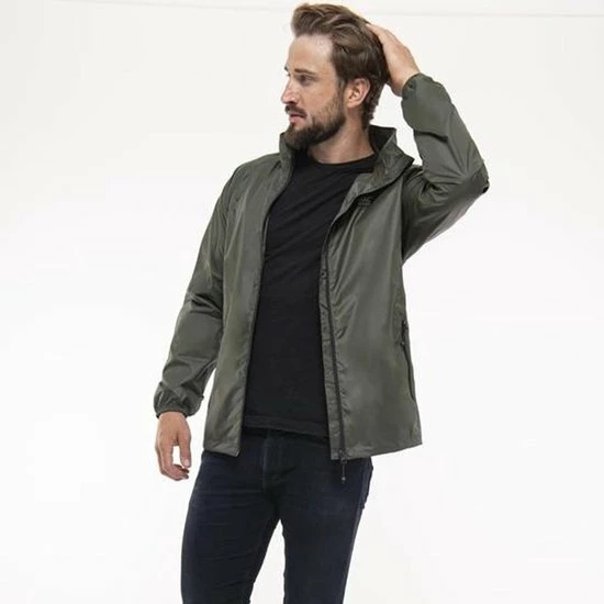 Mac In A Sac Origin 2 Regenjas Unisex - Khaki - Maat M 4 Mac In A Sac Origin 2 Regenjas Unisex - Khaki - Maat M - Afbeelding 4