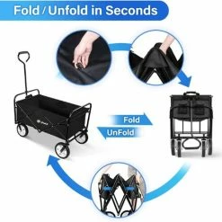 Rijoka Opvouwbare Bolderkar/Bolderwagen Rood -Mushie  winkel 550x550 565