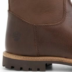 Travelin' Norway Heren Outdoorlaarzen - Waterdicht En Gevoerde Wandellaars - Donkerbruin Leer - Maat 45 -Mushie  winkel 550x550 571