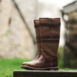 Travelin' Norway Heren Outdoorlaarzen - Waterdicht En Gevoerde Wandellaars - Donkerbruin Leer - Maat 45 -Mushie  winkel 550x550 572