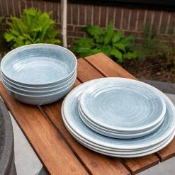 Travellife Dénia Serviesset - 16-delig - Lichtgrijs -Mushie  winkel 550x550 651