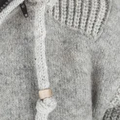 SHAKALOHA LIFE IS FOR LIVING Gebreid Wollen Vest Heren/Uni Met Voering - M Finn Grey XXL -Mushie  winkel 550x550 666