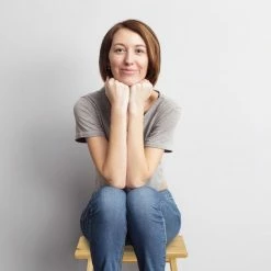 Relaxdays Opstapkrukje Hout - Kinderkruk - Voetenbankje - Opstapje - Krukje - Zitbankje -Mushie  winkel 550x550 676