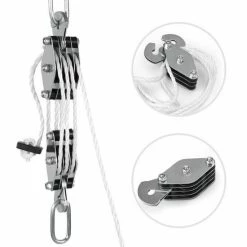 ES Handkatrol - 180kg - Hefhoogte 3m - 20m Touw 14 ES Handkatrol - 180kg - Hefhoogte 3m - 20m Touw -Mushie winkel 550x550 708