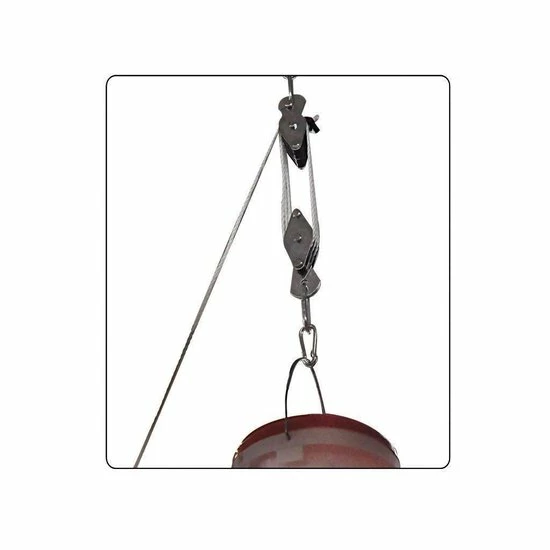 ES Handkatrol - 180kg - Hefhoogte 3m - 20m Touw 6 ES Handkatrol - 180kg - Hefhoogte 3m - 20m Touw - Afbeelding 6