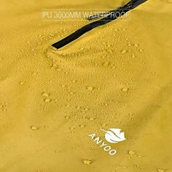 Anyoo Waterdichte Fietsponcho Fiets Regenjas Jas Capes Lichtgewicht Compact Herbruikbaar Voor Jongens Mannen Vrouwen Volwassenen -Mushie  winkel 550x550 71