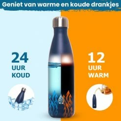 VANN Waterfles Met Rietje Tuit Drinkfles Theefles Volwassenen Drinktuit Sportfles 500ml Waterflessen - Duurzaam Cadeau - Blauw 17 VANN Waterfles Met Rietje Tuit Drinkfles Theefles Volwassenen Drinktuit Sportfles 500ml Waterflessen - Duurzaam Cadeau - Blauw -Mushie winkel 550x550 764