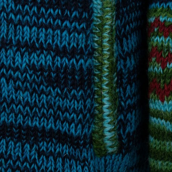 SHAKALOHA LIFE IS FOR LIVING Gebreid Wollen Vest Dames Met Voering - W Fling GreenPitch L 5 SHAKALOHA LIFE IS FOR LIVING Gebreid Wollen Vest Dames Met Voering - W Fling GreenPitch L - Afbeelding 5