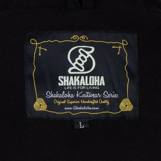 SHAKALOHA LIFE IS FOR LIVING Gebreid Wollen Vest Dames Met Voering - W Fling GreenPitch L 6 SHAKALOHA LIFE IS FOR LIVING Gebreid Wollen Vest Dames Met Voering - W Fling GreenPitch L - Afbeelding 6