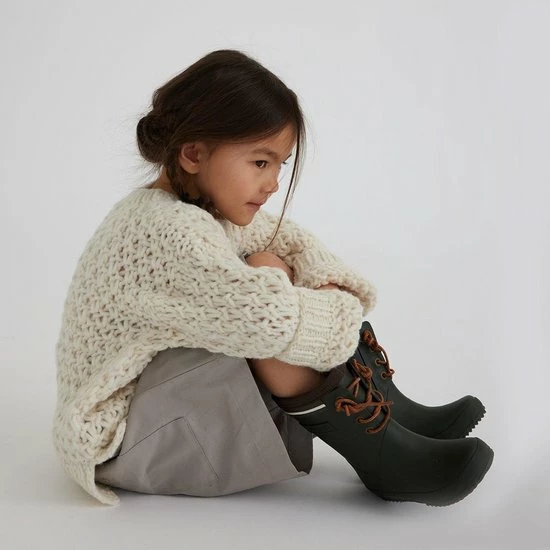 Bisgaard - Winterlaarzen Gevoerd Met Veters Voor Kinderen - Thermo - Groen - Maat 26EU 4 Bisgaard - Winterlaarzen Gevoerd Met Veters Voor Kinderen - Thermo - Groen - Maat 26EU - Afbeelding 4