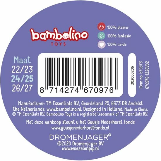 Bambolino Toys Pip Paars Maat 24/25 Regenlaarzen 670976 4 Bambolino Toys Pip Paars Maat 24/25 Regenlaarzen 670976 - Afbeelding 4