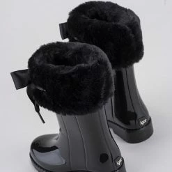 Igor - Regenlaarzen Voor Meisjes - Campera Charol Soft Hoogglans Met Strik - Zwart - Maat 35EU -Mushie  winkel 550x551 16
