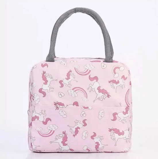 SIVAYES Lunchtas - Koeltas - Schooltas - Leuke Vrolijke Picknicktas - Kinderen & Volwassenen - Roze Unicorn-Eenhoorn - Sinterklaascadeau - Kerstcadeau 1 SIVAYES Lunchtas - Koeltas - Schooltas - Leuke Vrolijke Picknicktas - Kinderen & Volwassenen - Roze Unicorn-Eenhoorn - Sinterklaascadeau - Kerstcadeau