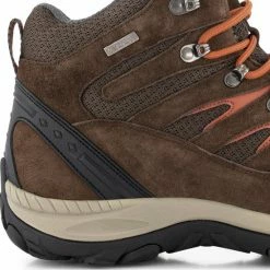 Travelin' Nyborg - Hoge Heren Wandelschoenen - Waterdicht En Ademend - Bruin Leer - Maat 45 -Mushie  winkel 550x554 6