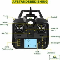 Needventure GPS Voerboot - Voerboten Karper - Karpervissen - Hengelsport - Hook Release - 500M Bereik - 3 Voerbakken - 4kg Laadvermogen - Inclusief Afstandsbediening & Nachtlamp 16 Needventure GPS Voerboot - Voerboten Karper - Karpervissen - Hengelsport - Hook Release - 500M Bereik - 3 Voerbakken - 4kg Laadvermogen - Inclusief Afstandsbediening & Nachtlamp -Mushie winkel 550x554 8