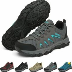 Geweo Wandelschoenen Unisex - Outdoorschoenen - Outdoor Antislip - Waterdicht En Ademend - Extra Comfort - Kerstmis - Kerstfeest - Christmas Gift - Grijs - Maat 38