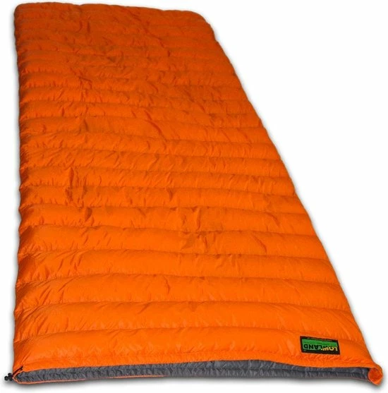 LOWLAND OUTDOOR® Donzen Slaapzak - Super Compact Blanket - 210 X 80 Cm - 590gr +8°C 1 LOWLAND OUTDOOR® Donzen Slaapzak - Super Compact Blanket - 210 X 80 Cm - 590gr +8°C