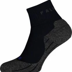 FALKE TK2 Explore Cool Short Wandelsokken Kort Zacht Thermisch Anti-blaar Antizweet Zonder Motief Met Elastische Boord Verkoelend Ademend Sneldrogend Blauw Dames Sportsokken - Maat 37-38 -Mushie  winkel 550x559 2