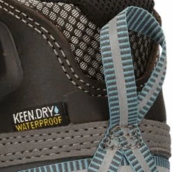 Keen Targhee III Mid Dames Wandelschoenen Magnet/Atlantic Blue | Grijs | Leer | Maat 38 -Mushie  winkel 550x560 20
