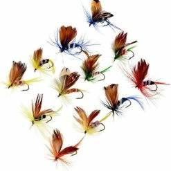 Merkloos Vlieg Vissen - Kunstaas Vliegen -12 Stuks - Forel -vliegjes - Kunstaas - Vliegenset