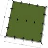 DD Hammocks Tarp 3x3 – Olive Green