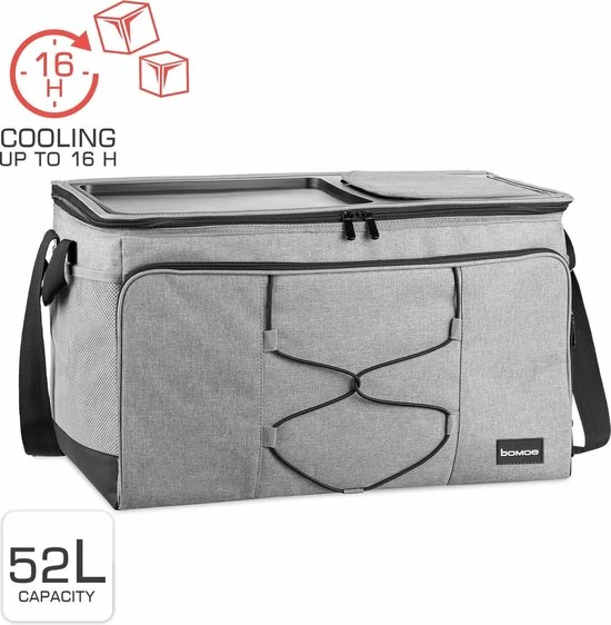 Bomoe Opvouwbare Koeltas IceBreezer KT53 - Koelbox Voor Onderweg - 53x37x32 Cm - 52 Liter - Picknicktas Perfect Voor Barbecues Of Festivals 1 Bomoe Opvouwbare Koeltas IceBreezer KT53 - Koelbox Voor Onderweg - 53x37x32 Cm - 52 Liter - Picknicktas Perfect Voor Barbecues Of Festivals
