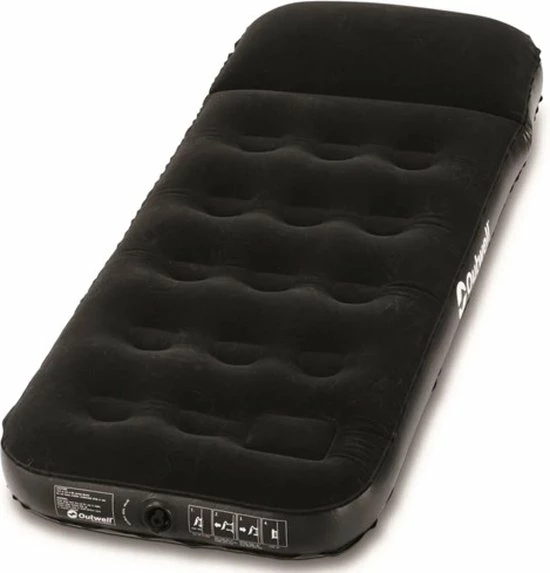 Outwell Flock Classic Luchtbed - 1-Persoons - Kussen - 195x73x28 Cm 1 Outwell Flock Classic Luchtbed - 1-Persoons - Kussen - 195x73x28 Cm