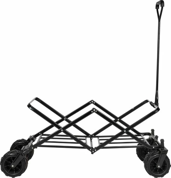 TecTake - Opvouwbare Bolderkar Heidrun Grijs 7 TecTake - Opvouwbare Bolderkar Heidrun Grijs - Afbeelding 7