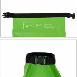 Merkloos Decopatent® Waterdichte Tas - Dry Bag - 10L - Ocean Pack - Dry Sack - Survival Outdoor Rugzak - Drybags - Boottas - Zeiltas -Groen -Mushie  winkel 550x574 2