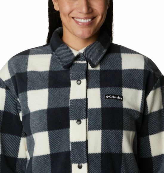Columbia Benton Springs - Shirt Dames - Outdoorshirt - Chalk Check Print - Maat S 3 Columbia Benton Springs - Shirt Dames - Outdoorshirt - Chalk Check Print - Maat S - Afbeelding 3