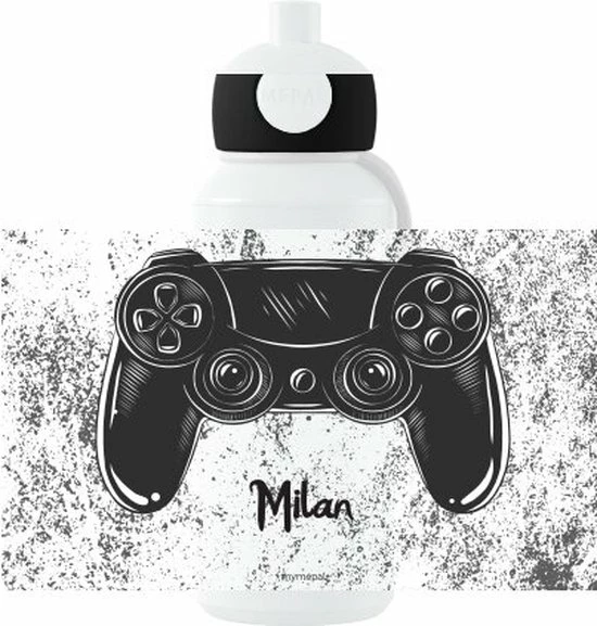 Mepal Drinkfles Pop-up - Game Controller - Met Naam Bedrukken - Campus - Ronddruk 1 Mepal Drinkfles Pop-up - Game Controller - Met Naam Bedrukken - Campus - Ronddruk