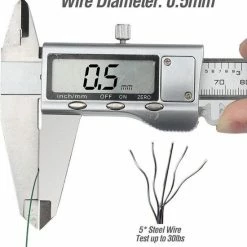 Merkloos 10 Stuks - Stalen Onderlijn - 25cm - 14kg - 0,5mm - GROEN 6 Merkloos 10 Stuks - Stalen Onderlijn - 25cm - 14kg - 0,5mm - GROEN -Mushie winkel 550x580 4